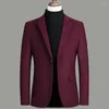 Men's Suits High-quality Leisure Suit Wool Spring And Autumn Middle-aged Woolen Jacket Slim-fit Winter Style