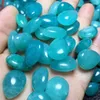 Strand 10st Natural Amazonite Teardrop Pendant Fashion Women Healing Jewelry Gemstone Crystal Charm Choker Halsband för Woman Gift