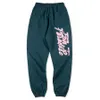 Hip Hop Pants Presspants Men Jogger moda Superior Drukowana żółta czarna High Street Casual Spant 3 Kolory rozmiar US