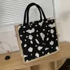 Totes Chanvre Sac À Main Édition Coréenne INS Une Épaule Sac Fourre-Tout Femmes 2023 Nouvel Étudiant Haute Capacité Classbagstylishhandbagsstore