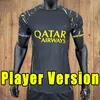 Spelarversion 2023 2024 Soccer Jerseys Maillot de Foot Mbappe Hakimi Marquinhos Verratti Football Shirt 23 24 Sergio Ramos Fabian Training Suit målvakt