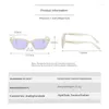 Okulary przeciwsłoneczne 2023 Ins Fashion Cat Eye Sexy Women Classic Designer Multicoloror for Men Uv400