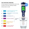 PH Metres Yieryi 5 в 1 TDS EC PH Salinity Meter Цифровой критерий качества воды для Spa Pools Aquariums 230804