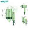 Hårtorkar VGR Dryer Professional Foldble Machine Overhetting Skyddssalong för hushållsbruk Mini V421 230807