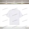 xinxinbuy T-shirt de malha masculina designer 23ss Paris Carta impressão gradiente manga curta algodão feminino preto XS-L