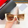 Occhiali da sole Ins Vintage Cat Eye Women Square Large Frame Occhiali da sole Designer di marca femminile Retro Shades Fashion