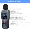 Gürültü Ölçerleri Akıllı Sensör Dijital Ses Seviyesi Ölçer 30130 DB DECIBEL ÖLÇECE LCD Arka Işık Sonomer Termometre Fonksiyonu ile Gürültü Ölçer 230804