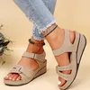 Wedge Women for Summer Sandals 977 Мода без скольжения пляжная обувь женщина легкая повседневная платформа Sandalias Mujer Plus 2 61 Platm