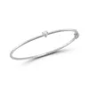 Bangle Sdzstone Simple Single Stone 5A Heart Shaped Cubic Zirconia CZ Fashion Iced Out Bling Women Jewelry