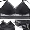 Intimo modellante da donna Reggiseno push-up senza schienale Traspirante Reggiseno lombare invisibile Intimo senza cuciture Reggiseno a copertura totale Slip a forma di U