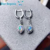 Stud Natural Opal Earrings for Women Anniversary Gift Fine Jewelry 925 Sterling Silver Girl Friend 3 5MM 5 7MM Gemstones 230807