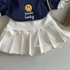 衣類セットサマーリトルガールズJK子供セット2ピースTシャツスカートベビー服の子供の誕生日休暇女性230807