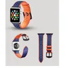 For Apple Watch strap new mixed color first layer cowhide strap iwatch 38/40/41mm/42/44/45mm fashion apple iwatch1~8se splicing color braided pattern leather strap