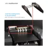 Digitaler LED-Flachbett-UV-Drucker verwendet DX5-Druckkopf, A3-Größe, Glas-Handyschale, Holz-Metallflasche