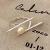 Cluster Ringe Mode 925 Sterling Silber Perle Für Frauen Paare Kreative Einfache Geometrische Handgemachte Geburtstag Party Schmuck Geschenke