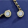 Цепочки сеи цепи Valorant Кожаный набор женского ожерелья корейская тенденция сексуальные чары для украшения ювелирных изделий для пары кофера