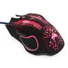 Mouse LED colorati Mouse da gioco per computer Professionale Ultra-preciso per Dota 2 LOL Gamer Mouse Ergonomico 2400 DPI USB Wired Mouse X0807