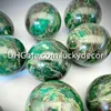 Exubérante Verdite Sphère Cadeau Décor Africain Vert Jade Gemme Orbe Poli Naturel Rare Globe Minéral Émeraude Quartz Boule De Cristal Reiki Méditation Pierre De Guérison