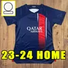 Mbappe Hakimi Soccer Jerseys Messis 22 23 24 Maillots de Football 2023 2024 Marquinhos Verratti Men Shirdユニフォームファビアンサンチェス女子女の子