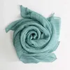 スカーフYudx Miyake Pleated Wide Long Silk Scarf Scarf Spring Surnious Furter Winter Cape Women Windscreen Shawl Shoulder Designer Korean