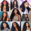 Other Health Beauty Items HD Transparent Curly Human Hair Wigs Pre Plucked With Baby Hair 13x4 Lace Frontal Wig Brazilian Kinky Curly Human Hair Wigs x0821