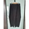 Pantalones de hombre Homme Plisse 2023 tendencia de moda de primavera y otoño sólido Casual plisado negro ejército verde Cargo pantalones