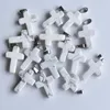 Pendant Necklaces 2023 Fashion High Quality Natural Stone Cross Pendants Charms For Jewelry Making 50pcs/lot Wholesale