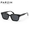 Солнцезащитные очки Parzin Women Vintage Sun Gchanses Мужчины УФ -защита маленькая рама мужчина для мужчин 12725