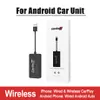 Adaptateur sans fil CarPlay sans fil Android Auto Dongle pour modifier la voiture d'écran Android Ariplay Smart Link IOS14271q