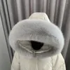 Sciarpe 2023 Collo in pelliccia sintetica per donna Uomo Inverno Parka Cappotto Cappuccio Decor Luxury Warm Fluffy Trim Bianco Nero Grigio