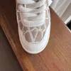 Nya högkvalitativa kvinnor och herrdesigner sneaker Casual Designer Womens and Mens EU Storlek 35-46 Skor Sneakers