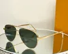 Óculos de Sol Piloto Metal Prateado Cinza Gradiente Masculino Óculos de Sol Verão Gafas de Sol Óculos de Sol Designer Occhiali da sole Óculos de Proteção UV400