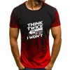 Survêtements pour hommes Think Twice Because I Want Mens Shirt 2nd Amendment Guns Right Tee