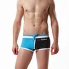 Mutande Seobean Boxer Swim Trunks Uomo Vita bassa Moda Spa Pantaloni Personalità Color-block Boxe