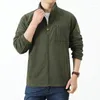 Coletes masculinos masculino tático jaqueta de lã do exército quente térmico casacos de trabalho casaco masculino outwear blusão