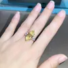 Cluster Rings Marquise Cut 8 CT 3EX VVS Pink Color Created Moissanite Stone Wedding Sparkling Engagement Party Fine Jewelry Ring Size 5-9