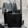 Toppkvalitet Fashion Underarm Bag i svart hobo axelväska spegel kvalitet äkta läder lyxhandtag plånbok kväll väska tre typ för damer med låda