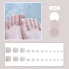 Fałszywe paznokcie Pełna okładka francuskie paznokcie manicure