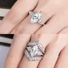 Anneaux de mariage AnuJewel 4cttw Marquise Cut D Couleur Diamant Engagement 925 Sterling Silver Pour Femmes Bijoux En Gros 230808