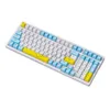 RGB Hot Swap USB Gaming Mechanical Keyboard 100 Keys Red Blue 19 Lights HKD230808