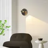 Wall Lamp Minimalist Nordic Full Spectrum Eye Protection Study Night Rotatable Bedroom Anti Blue Light Bedside