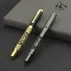 Fountain Pens Metal Kalem Nib 07 mm Kırtasiye Yönetici Ofis Okulu Yazma için Vintage Hediye 230807