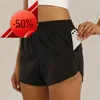 Nouvelle mode lulus yoga shorts femmes tenues de yoga shorts taille haute exercice pantalons courts vêtements de fitness filles en cours d'exécution shorts actifs adhérence élastique