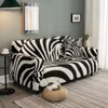 Chair Covers Nordic Zebra Pattern Sofa Cover All Inclusive All season Universal Elastic Consort Combination Cushion 230808