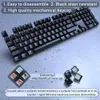 AULA professional Spanish backlit mechanical keyboard keycaps Compatible With MX Switches To Replace DIY Universal Scene Keycaps HKD230808