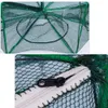 Accessoires de pêche Maille pour filet de pêcheTackleCage pliante Crayfish Catcher CastingFish Network CrabeCrayfishCrevetteSmeltEels Pièges de pêche 230807