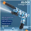 Zabawki z pistoletu Blue Splatter Ball Pistolety żelowe Blastery x2 pistolet tk sklep upuszczający dostawa