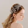 Pałąki na głowę mody na strzępy dhinestone dla kobiet akcesoria srebrny kolor opaski ślubne weselne biżuteria do włosów na balu Prezenty