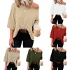 Sweat à capuche pour femme hauts été à manches courtes plaine décontracté ample sweat longue chemise ski femmes coton Blouse haut