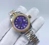 Lady Diamonds Watch Women Watchs 31mm Kadınlar Günü Dateday Girl Sapphire Cam Kolluluğu Otomatik Mekanik-10